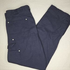 Dickies Men’s Tonal Jacquard Painter Cargo Pants - Size 36 x 32 Navy NWT
